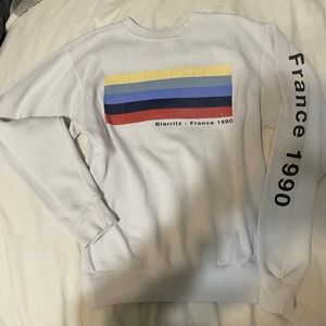 Brandy Melville White crewneck, size Small